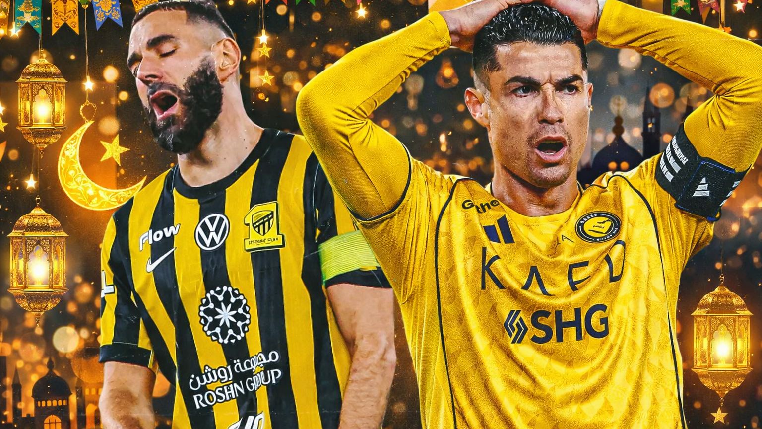 Karim Benzema Cristiano Ronaldo ramadan gfx (Goal only)
