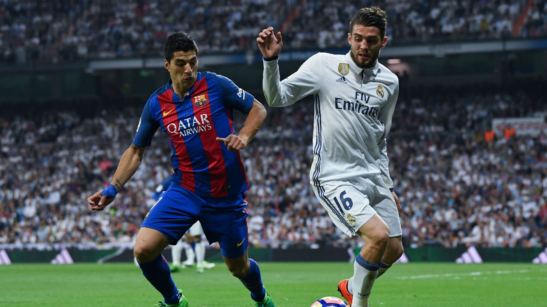 Mateo Kovacic Luis Suarez Real Madrid Barcelona