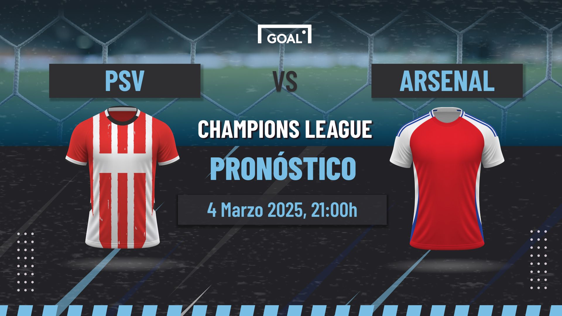 PSV vs Arsenal Pronóstico y Apuestas Champions League | 04/03/25