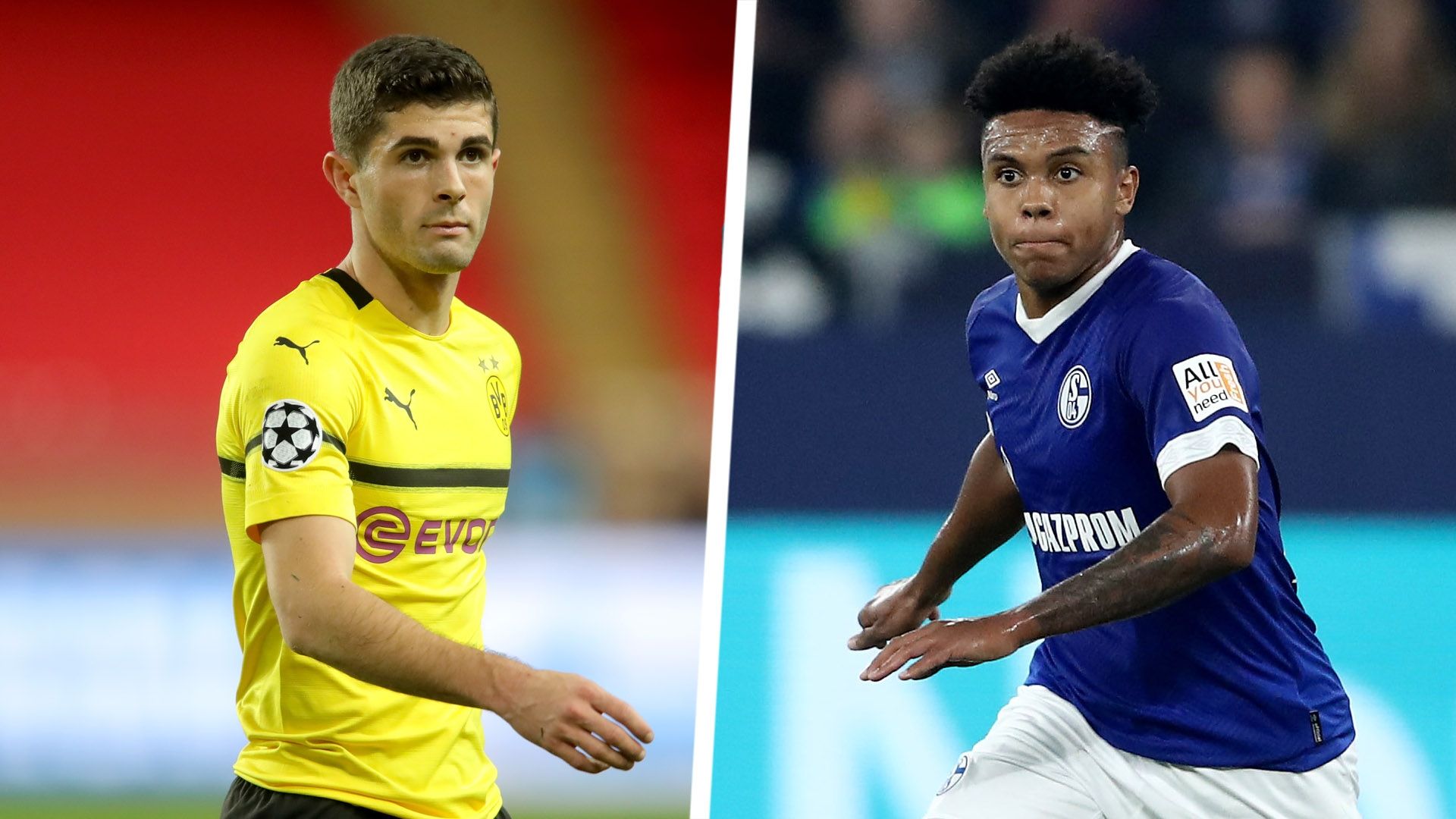Christian Pulisic Weston McKennie Split