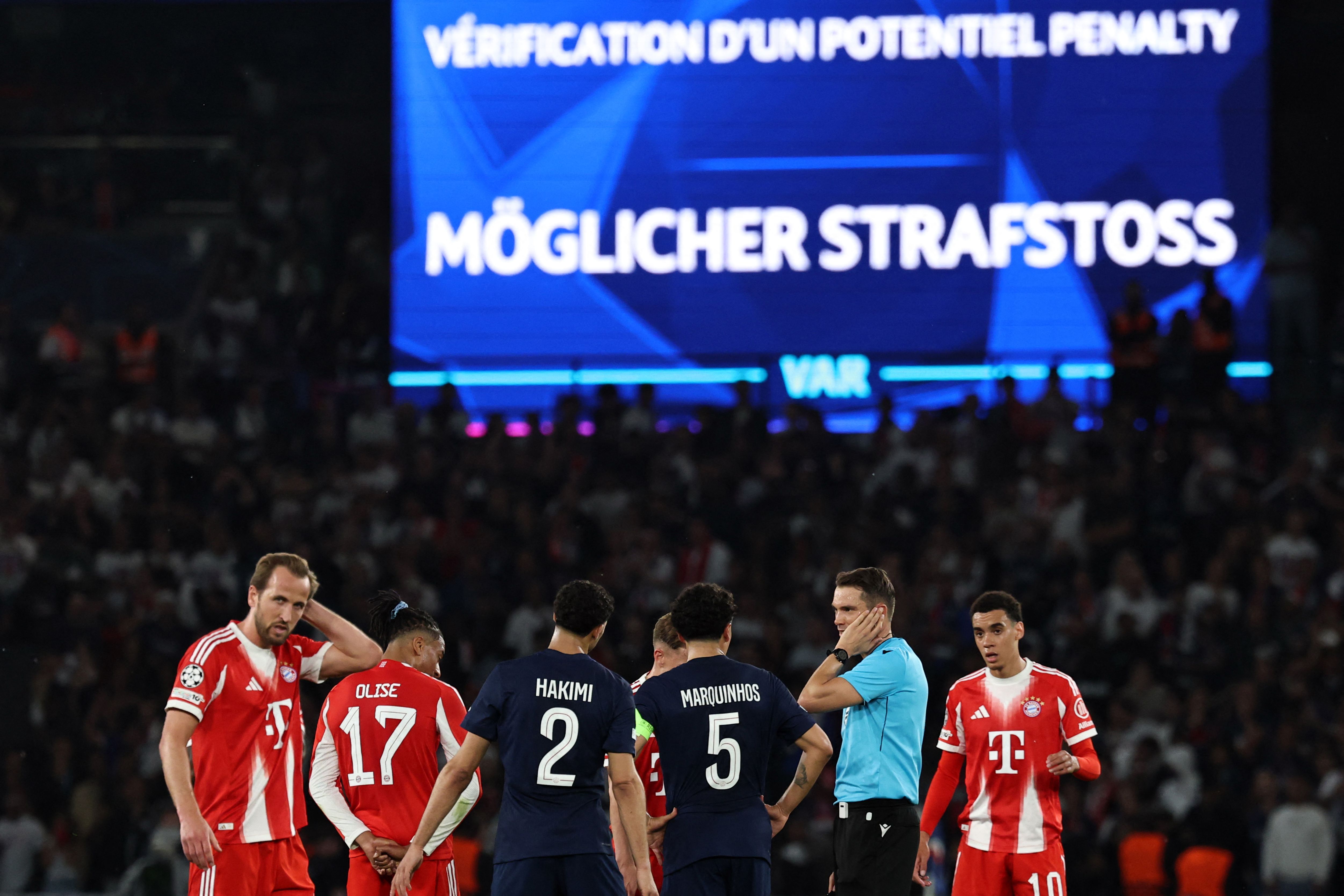 psg bayern var