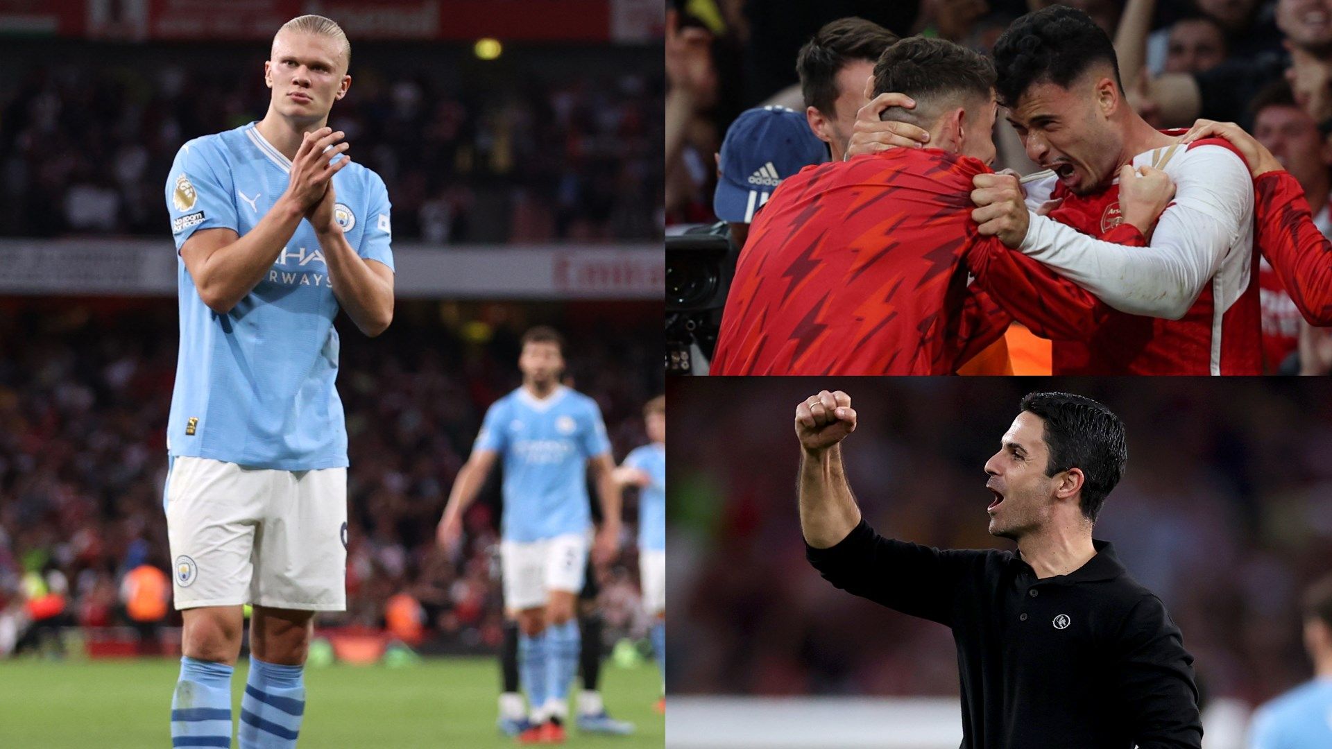 Haaland Martinelli Arteta GFX