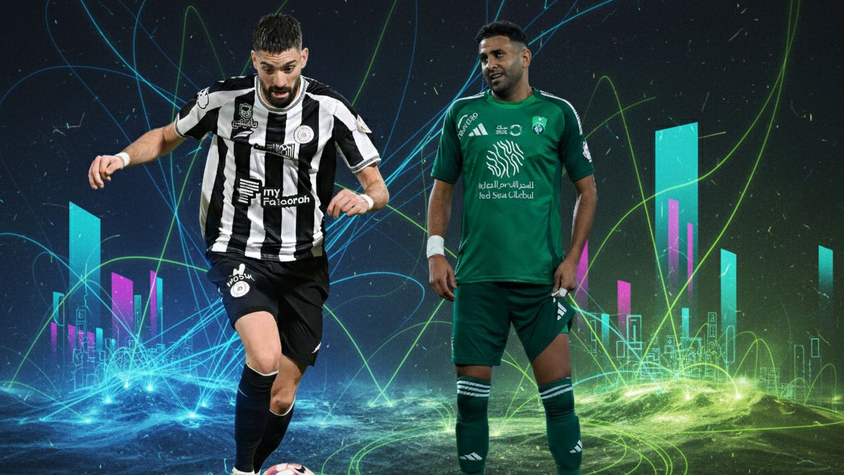 Yannick Carrasco Riyad Mahrez Ahli Shabab