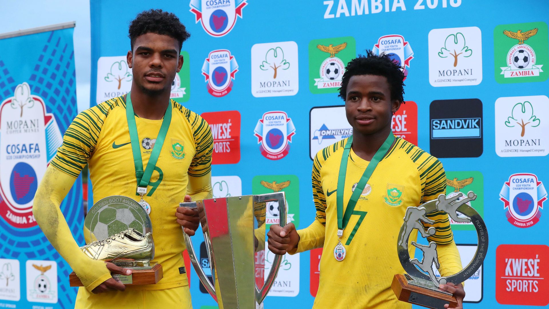 Lyle Foster & Lebo Mkhuma, South Africa