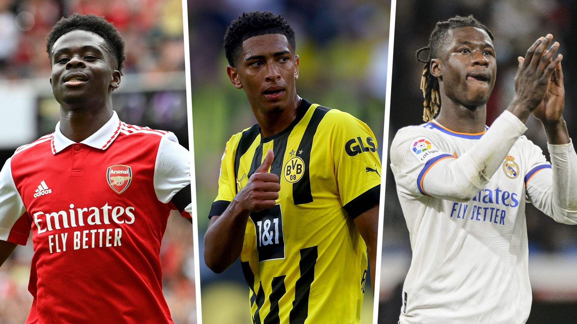 Saka Bellingham Camavinga GFX