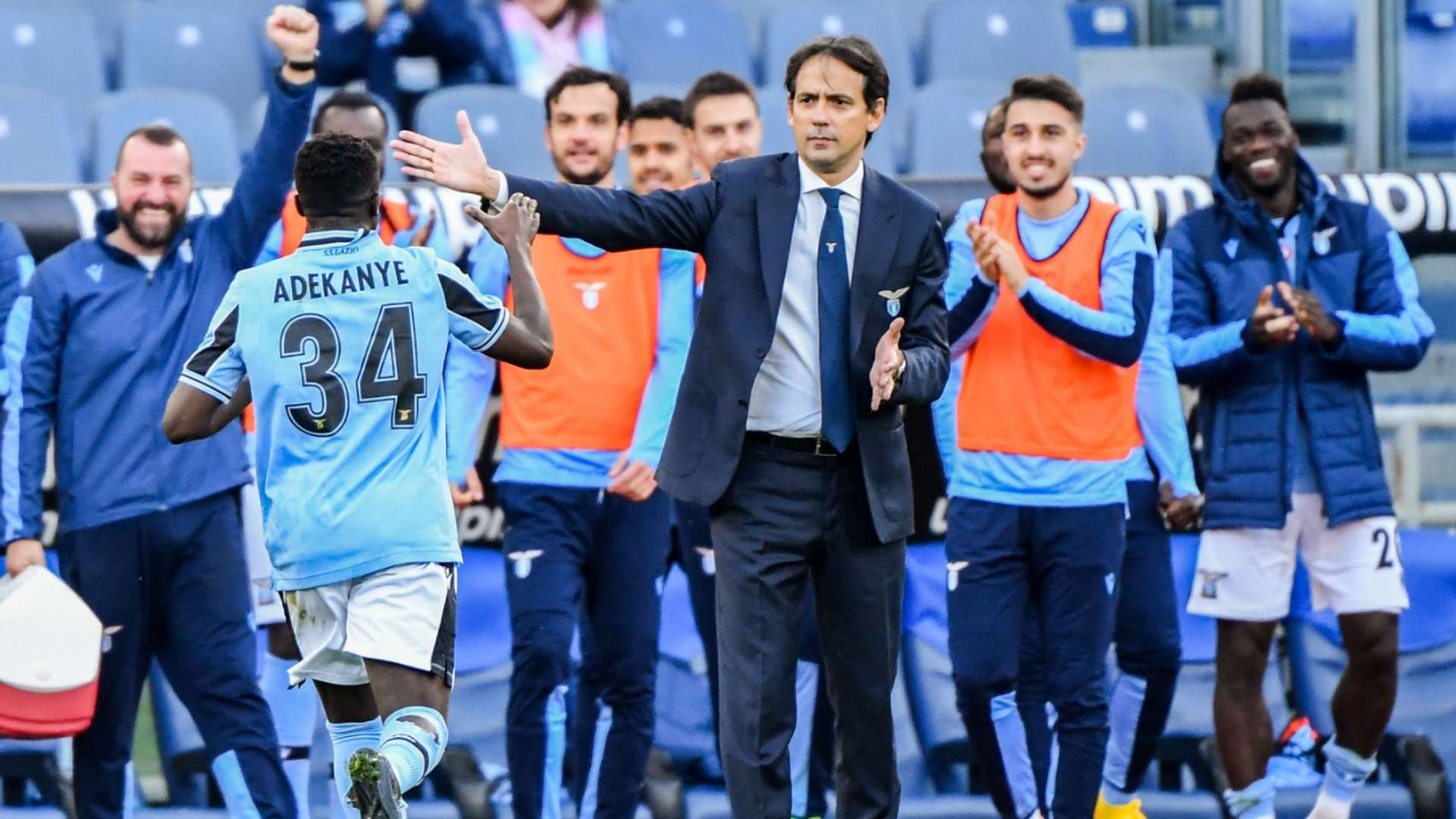 Bobby Adekanye Simone Inzaghi Lazio 2019-20