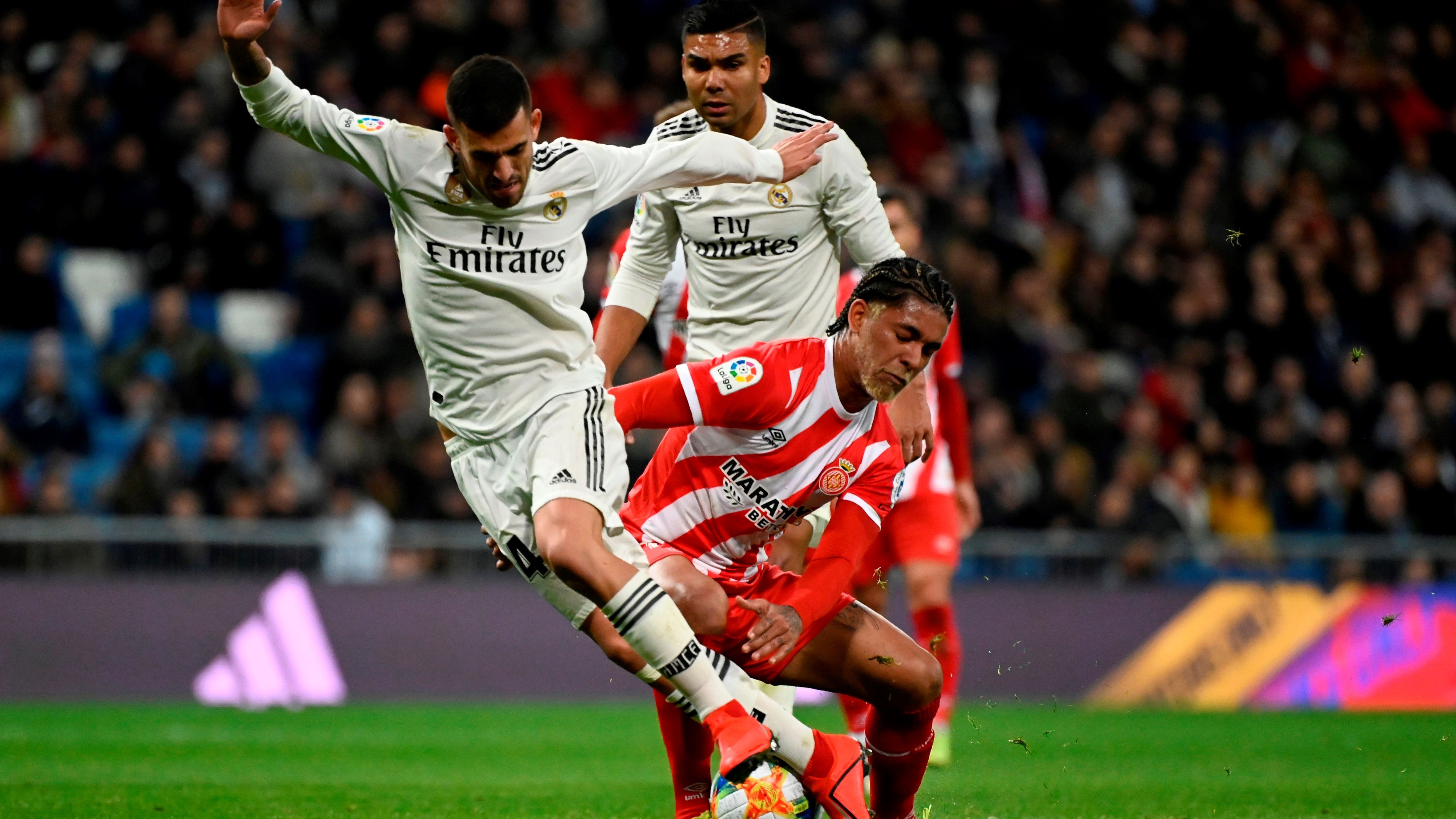 Dani Ceballos Douglas Luis Real Madrid Girona Copa del Rey 24012019
