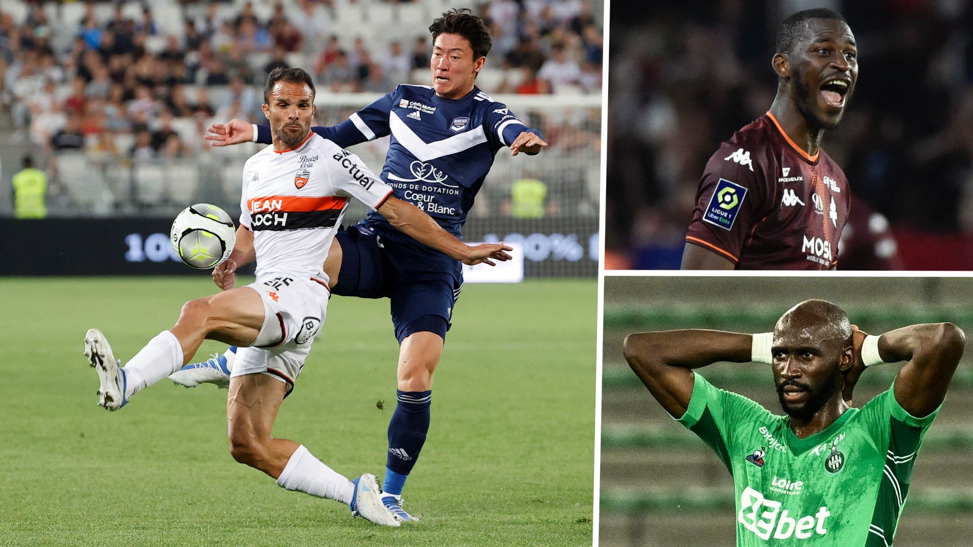 Ligue 1 Bordeaux Lorient Metz Saint-Etienne