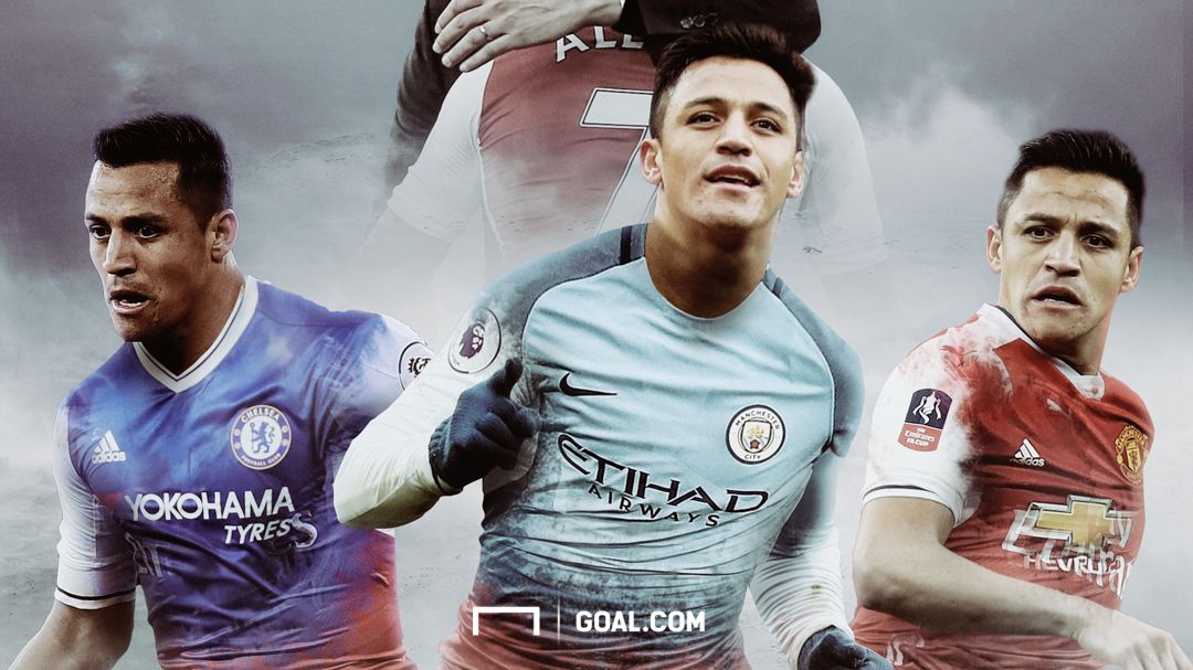 Alexis Sanchez Manchester City Manchester United GFX