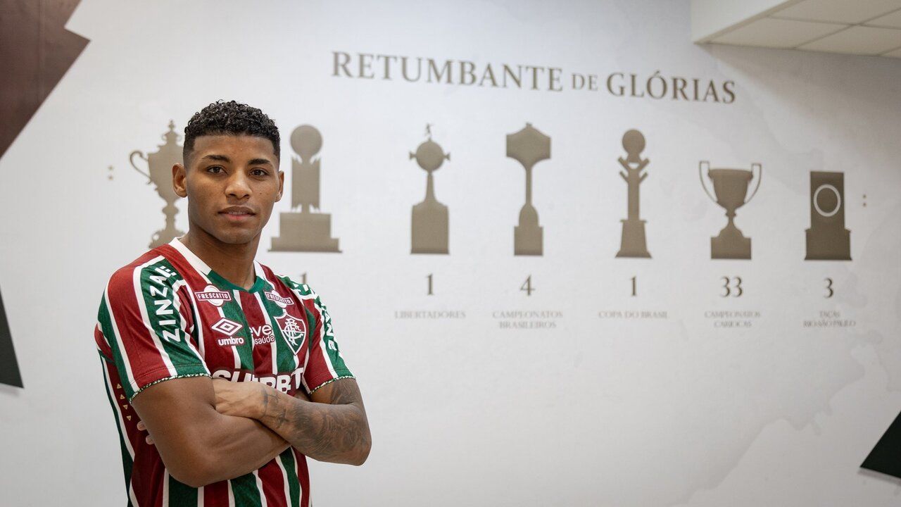Hercules, em sua apresentação no Fluminense, 2025