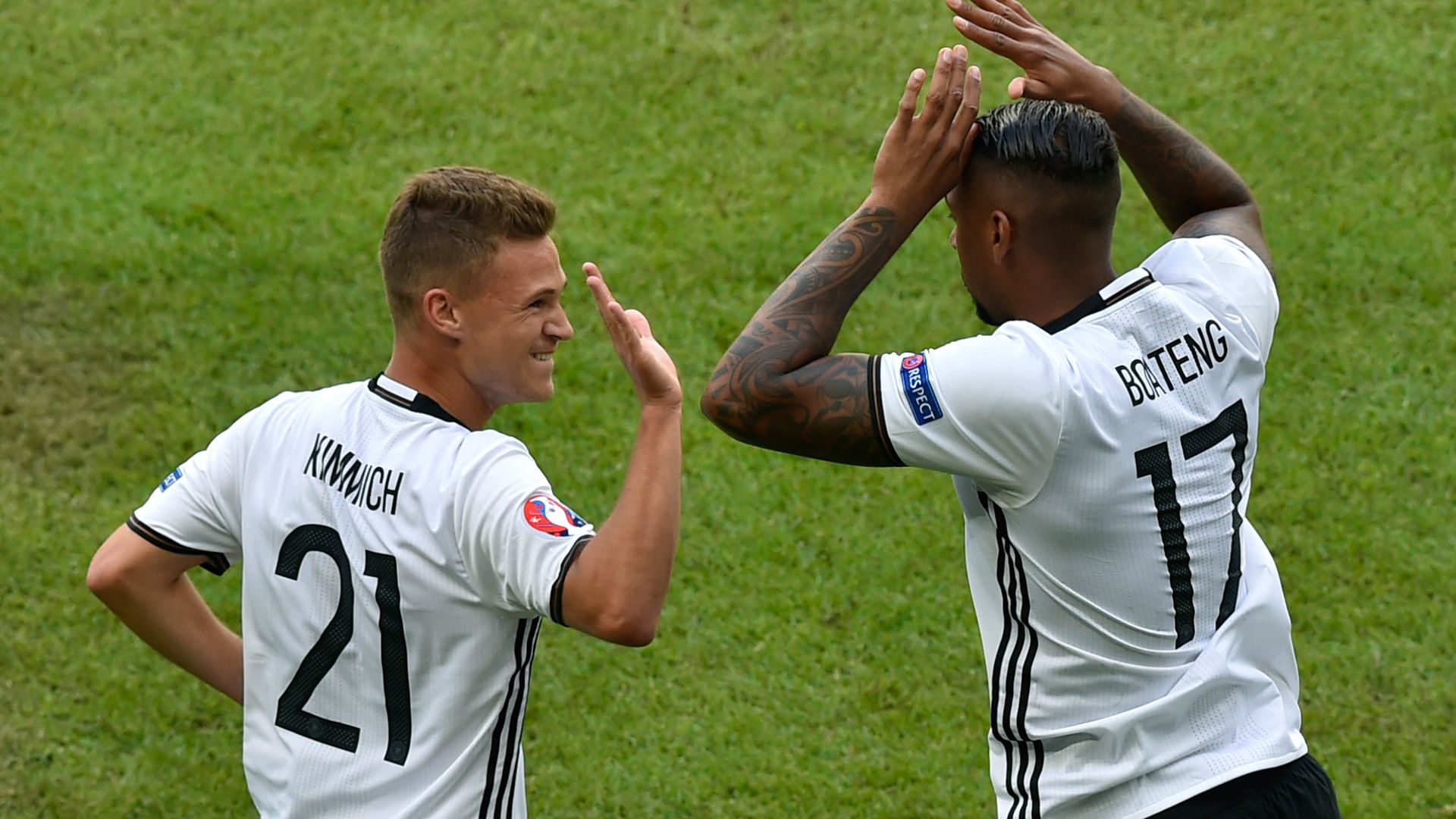 Joshua Kimmich Jerome Boateng Germany EURO 2016