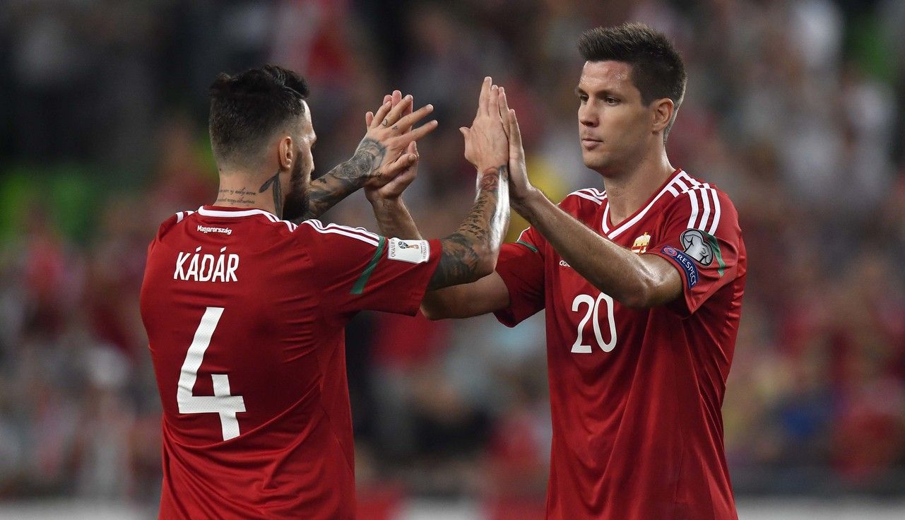 Guzmics Richárd Kádár Tamás magyar válogatott