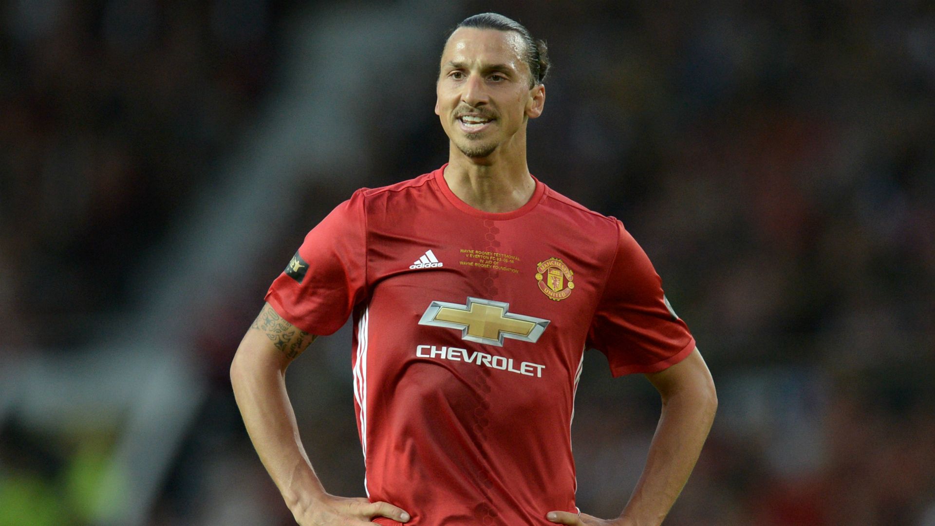 Zlatan Ibrahimovic Manchester United Everton