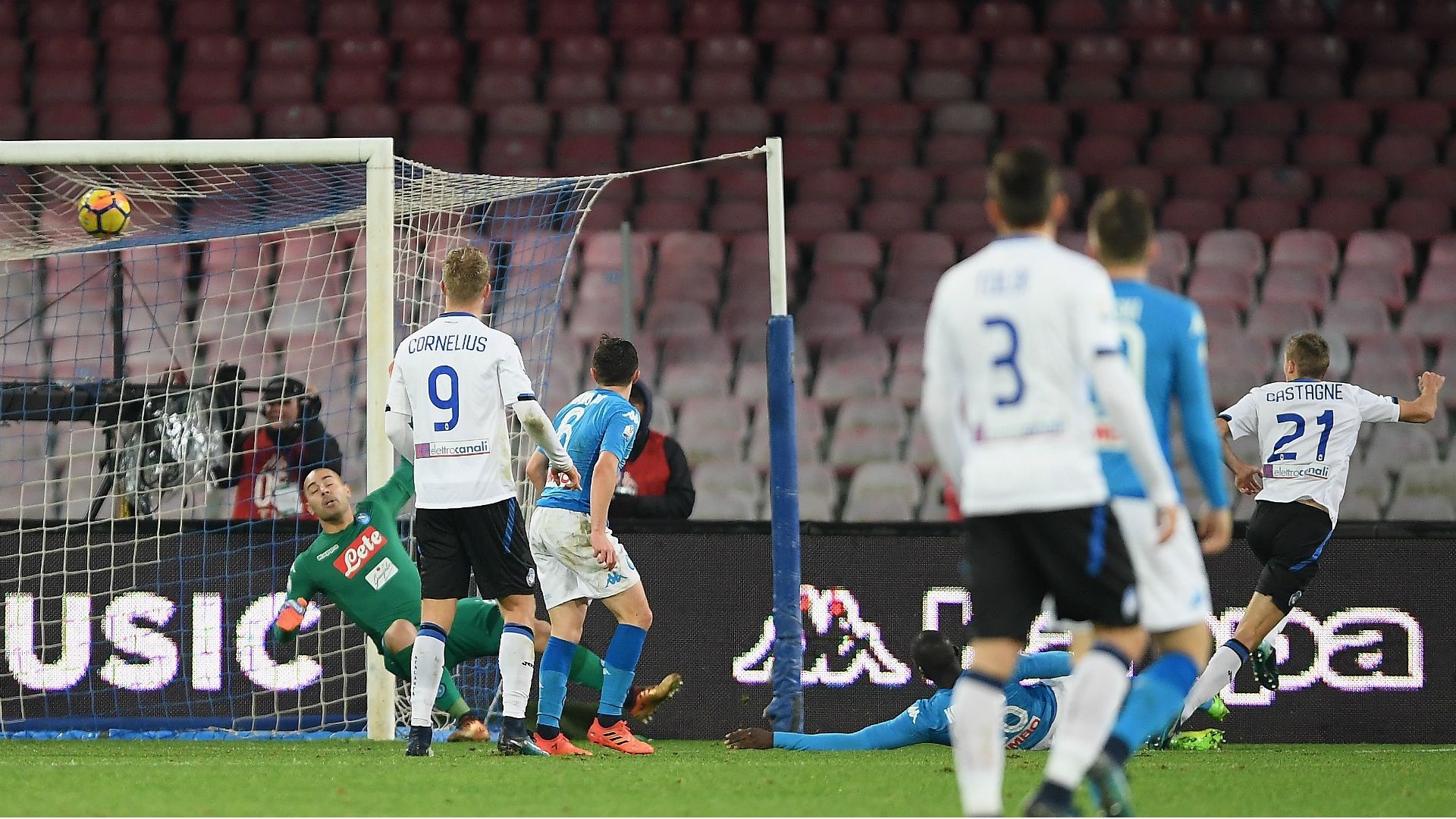 Thimothy Castagne Napoli Atalanta Coppa Italia