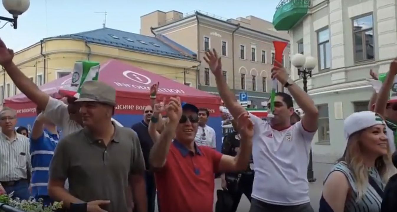 Aficionados de Irán an Kazán