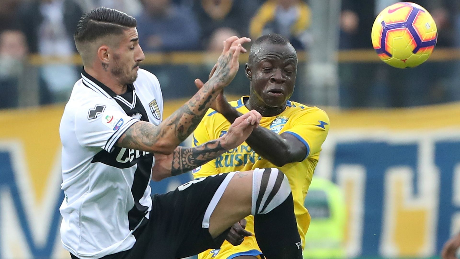 Alessandro Deiola Raman Chibsah Parma Frosinone Serie A