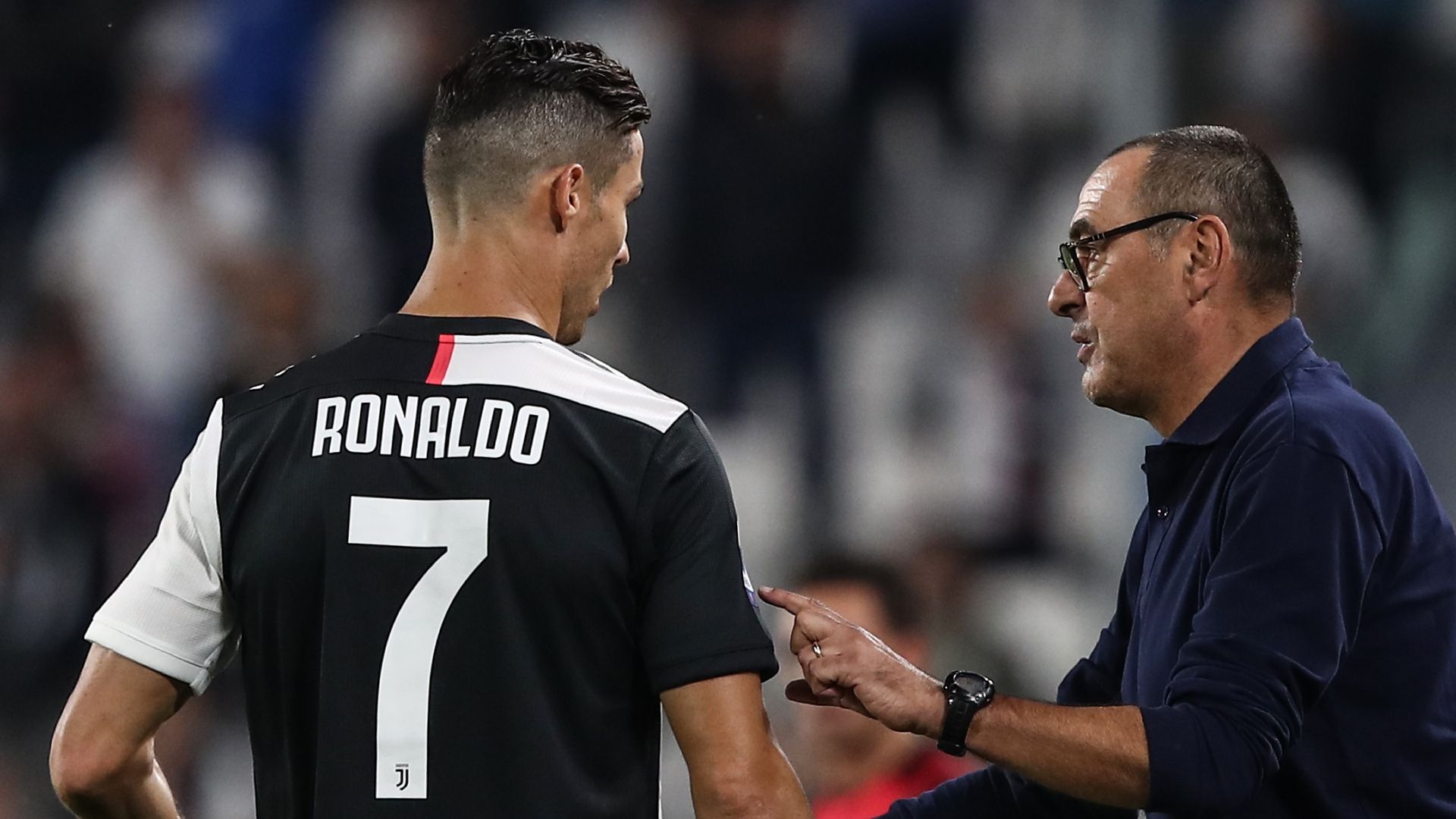 Ronaldo Sarri Juventus