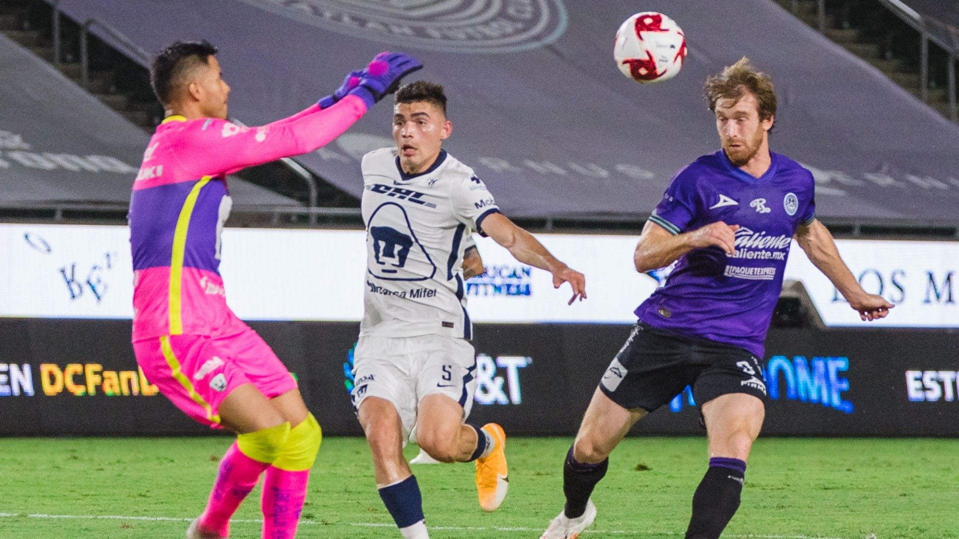 Pumas vs Mazatlán Guardianes 2020