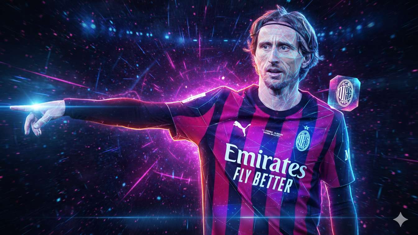 Luka Modric Milan GFX GOAL ONLY