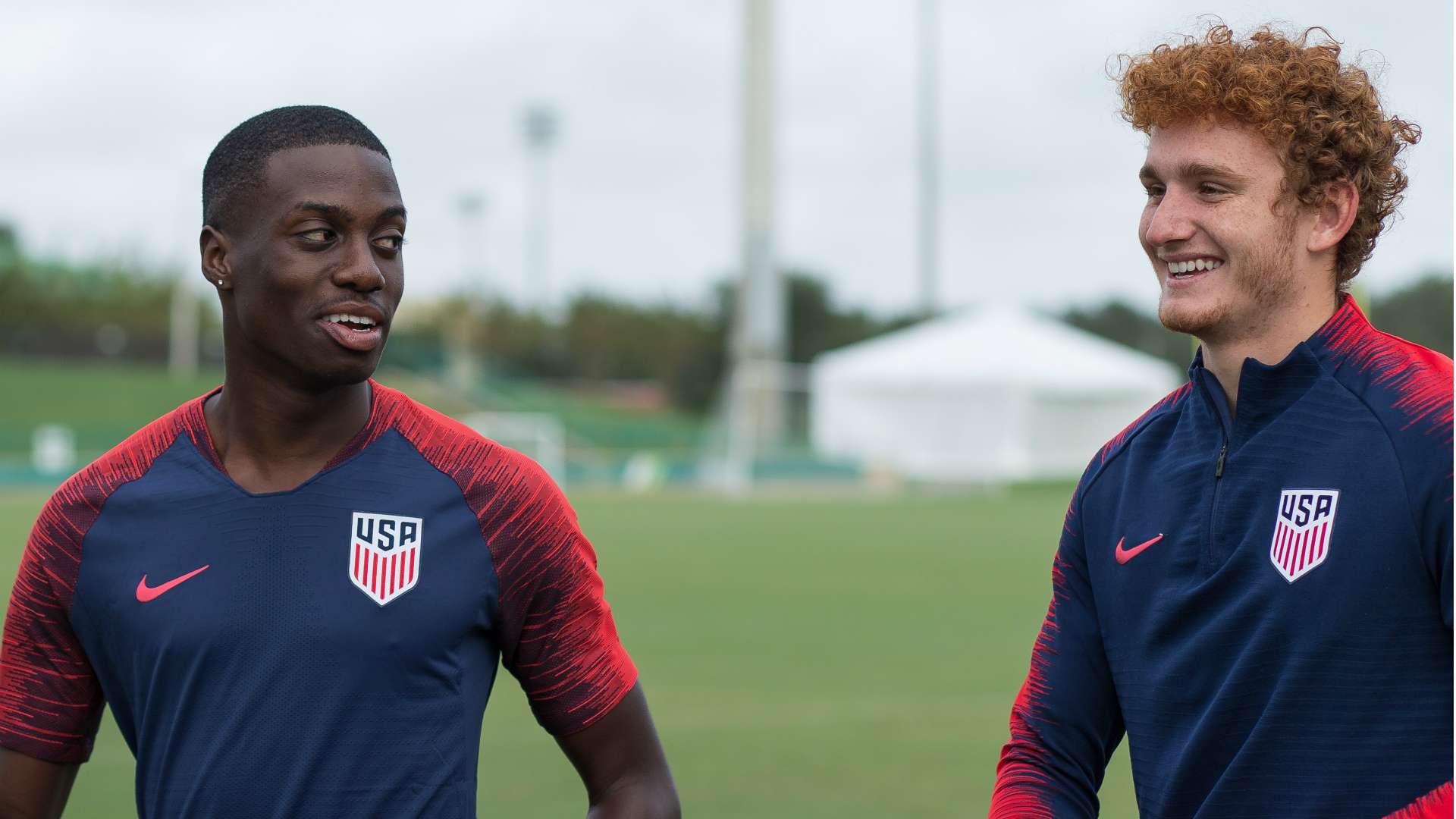 Tim Weah Josh Sargent USMNT 10082018 ISI