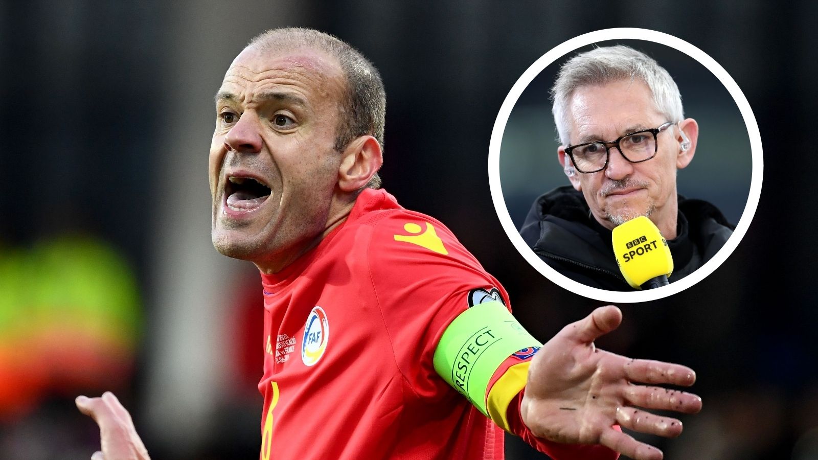 Ildefons Lima Gary Lineker