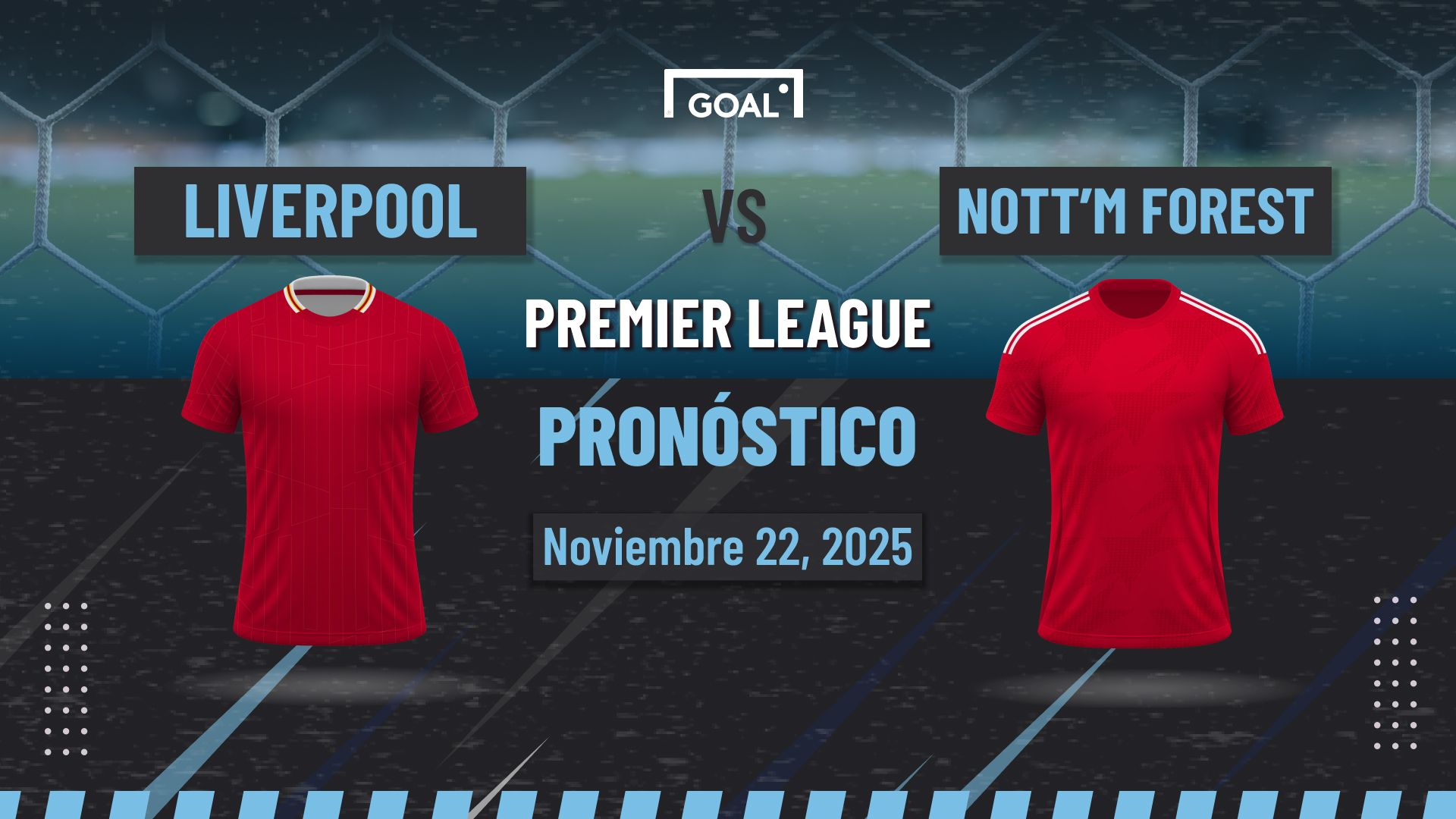 Liverpool vs Nottingham Forest Pronóstico y Apuestas Premier League | 22/11/25