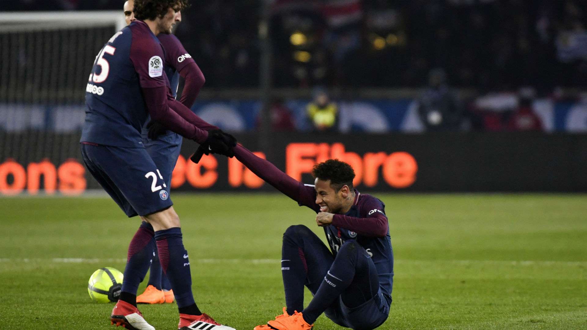 Neymar PSG Marseille Ligue 1 25022018