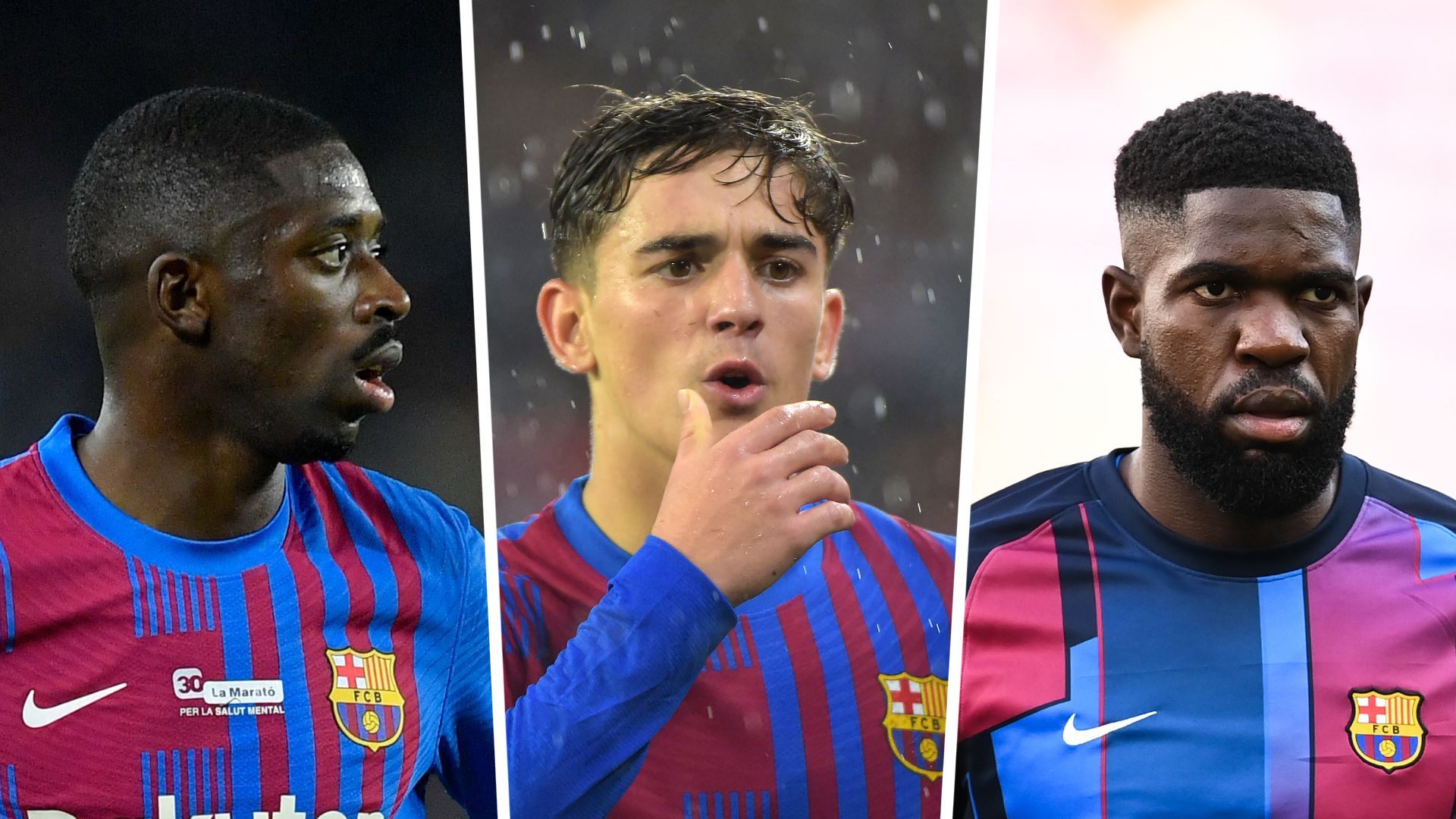 Dembele Gavi Umtiti Barcelona