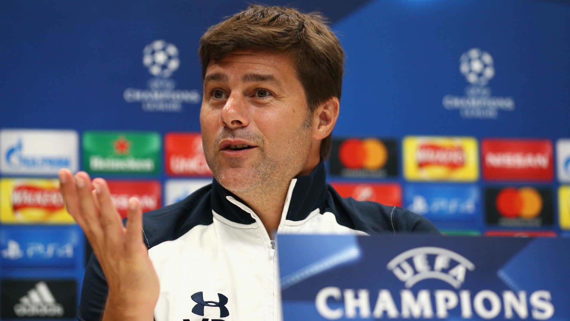 Mauricio Pochettino Tottenham Champions League 2016
