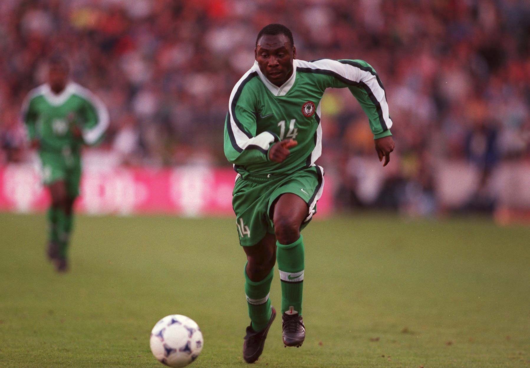 Daniel Amokachi - Nigeria v Germany