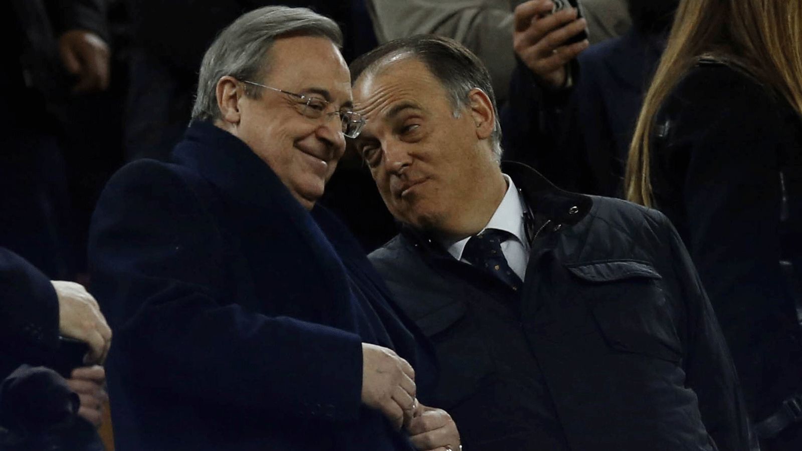 Javier Tebas, Florentino Perez