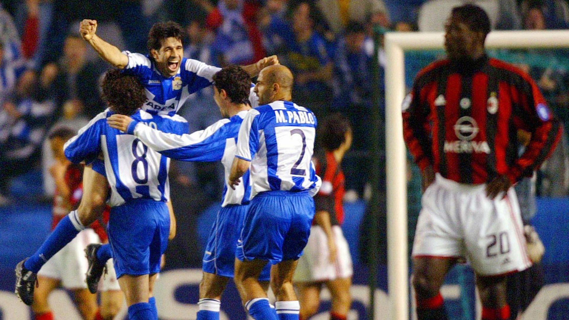 Deportivo La Coruña Milan Champions 2004