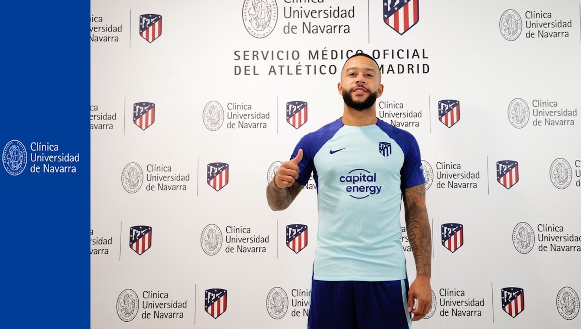Memphis Depay Atlético Madrid