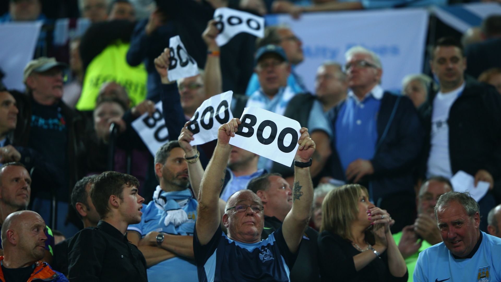 Manchester City fans uefa