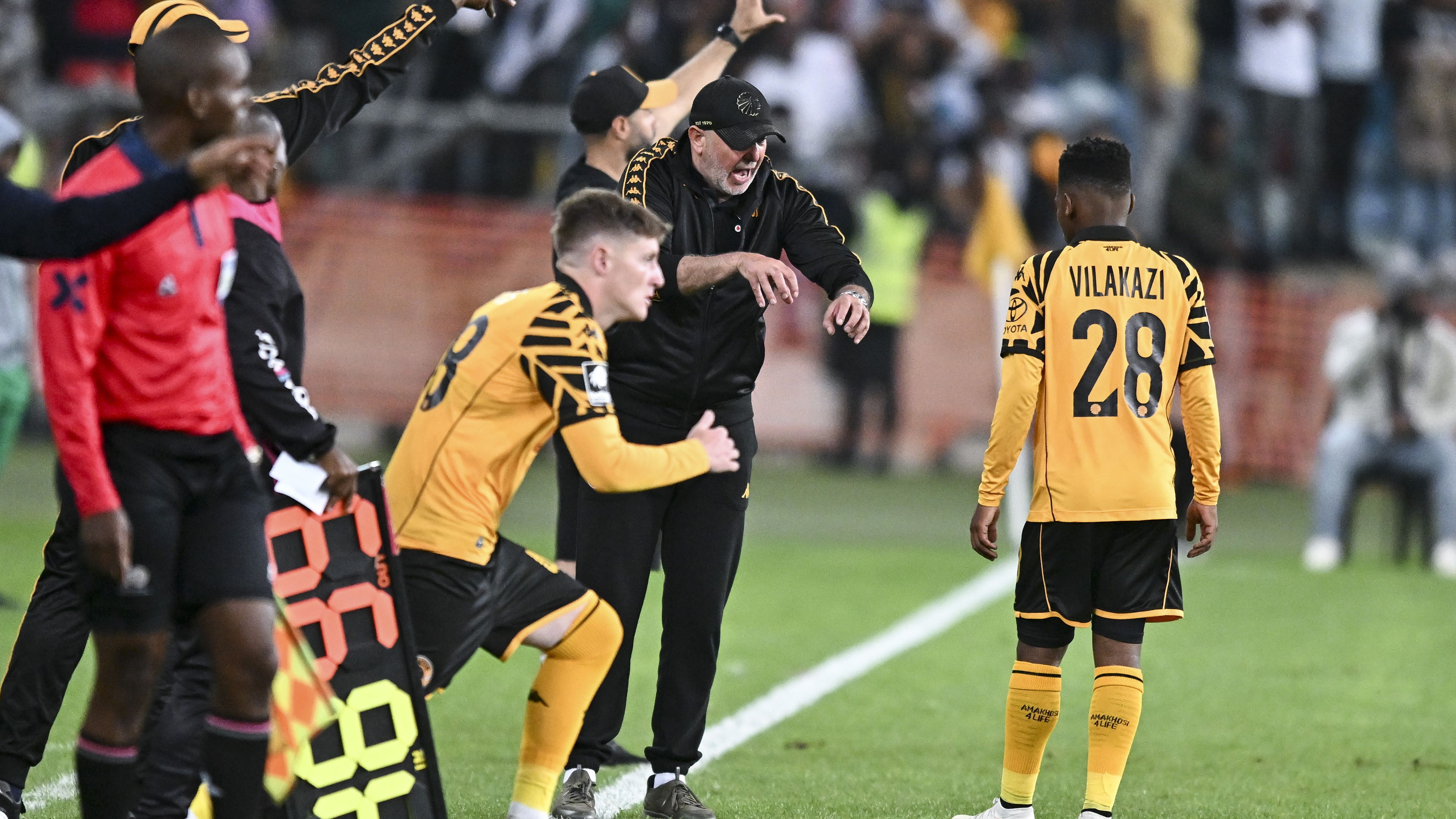 Nasreddine Nabi, Mfundo Vilakazi, Kaizer Chiefs, August 2025