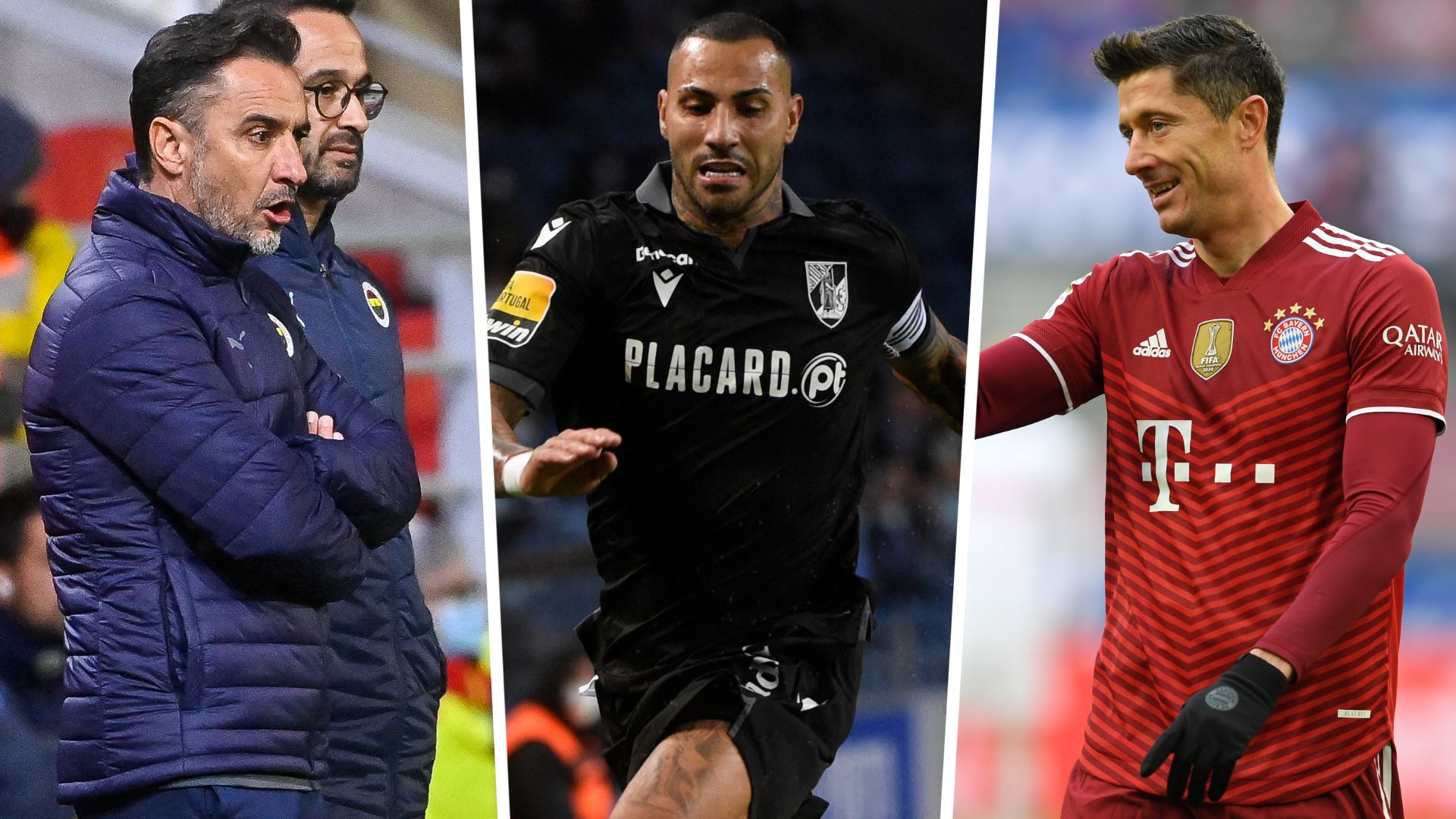 Vitor Pereira Ricardo Quaresma Robert Lewandowski GFX