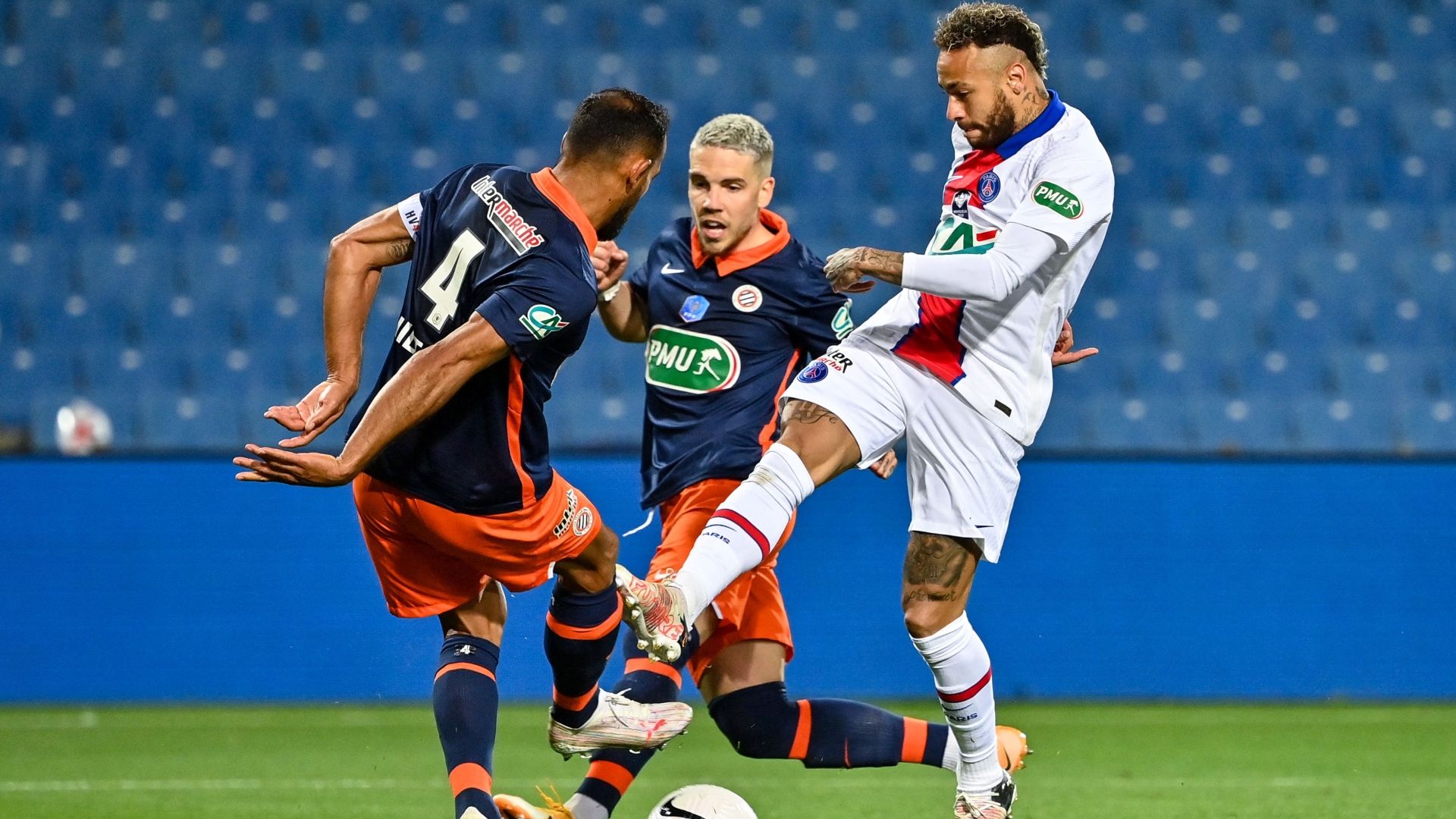 Neymar MHSC PSG Coupe de France 12052021