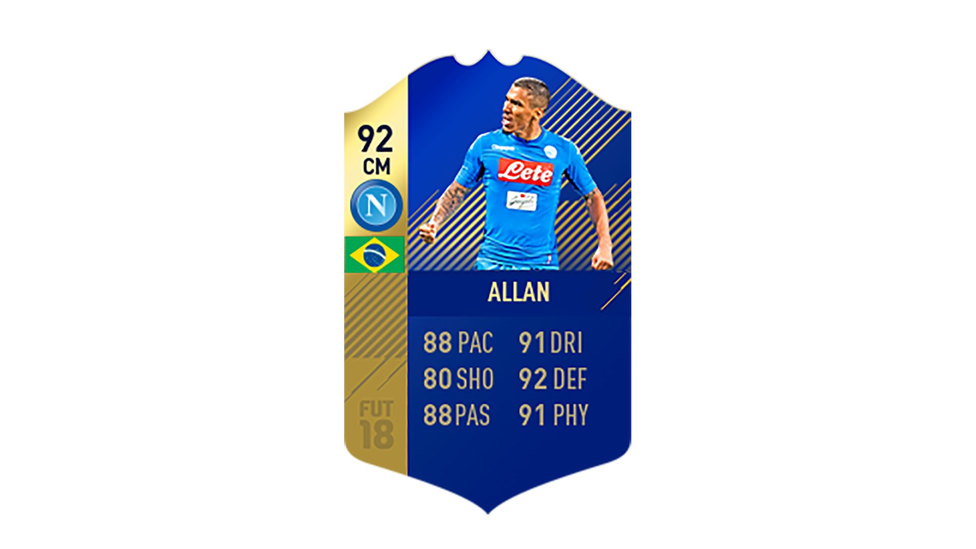 FIFA 18 Calcio A Team of the Season Allan
