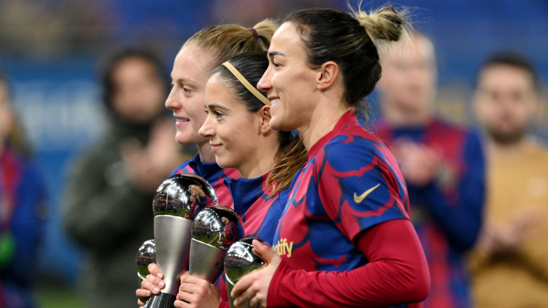Lucy Bronze Keira Walsh Aitana Bonmati Barcelona