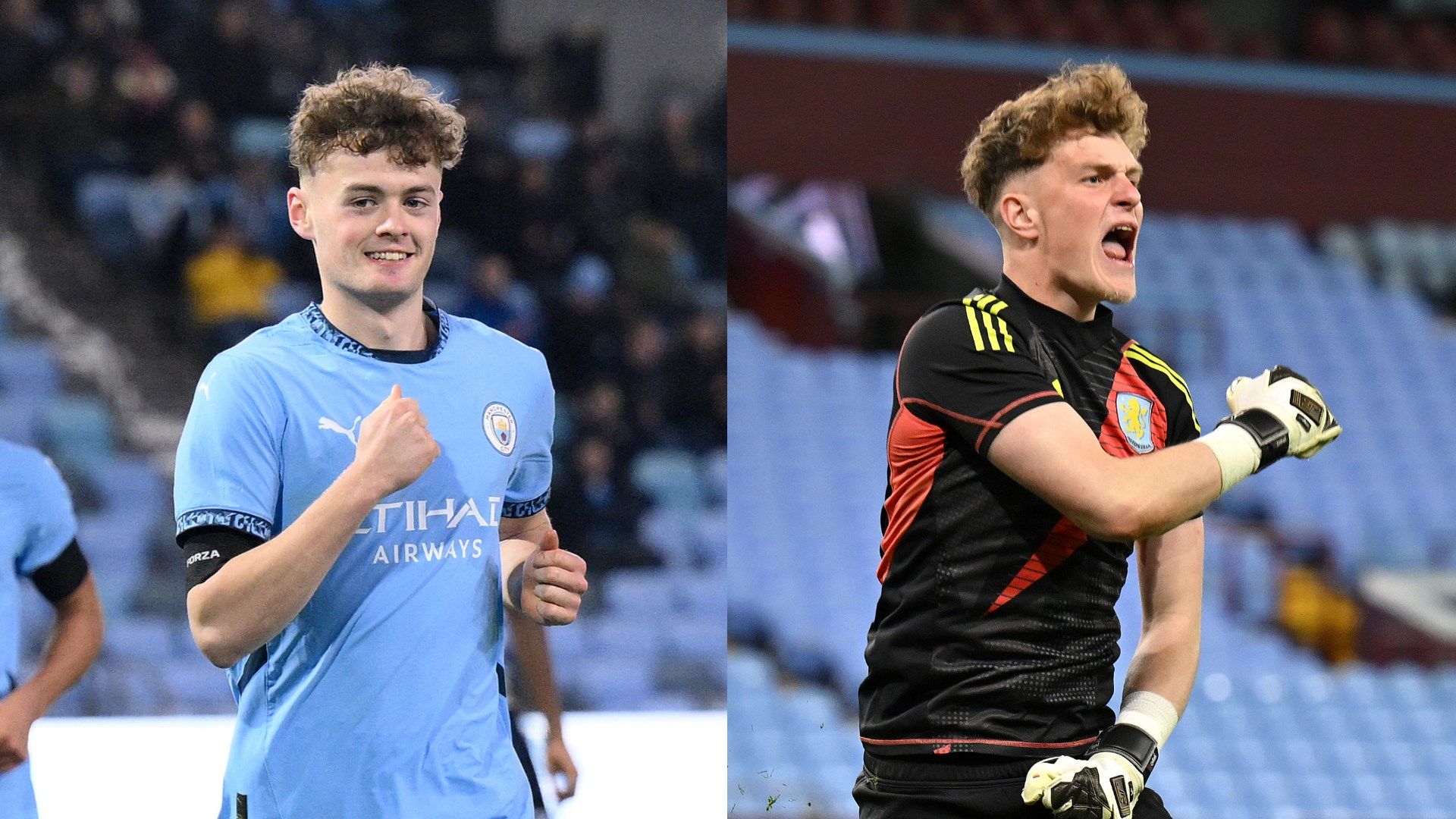 Matthew Warhurst Manchester City Sam Proctor Aston Villa 2025 FA Youth Cup