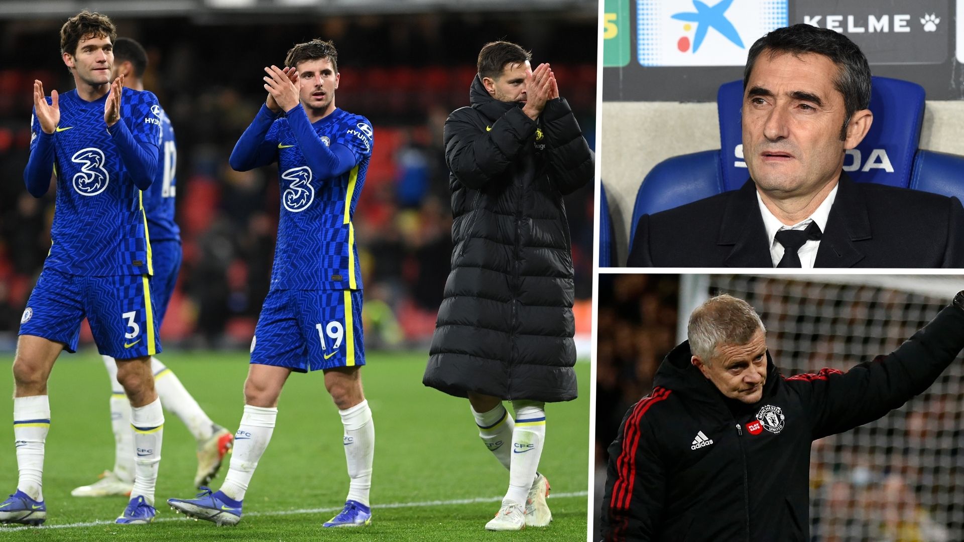 Chelsea, Valverde, Solskjaer