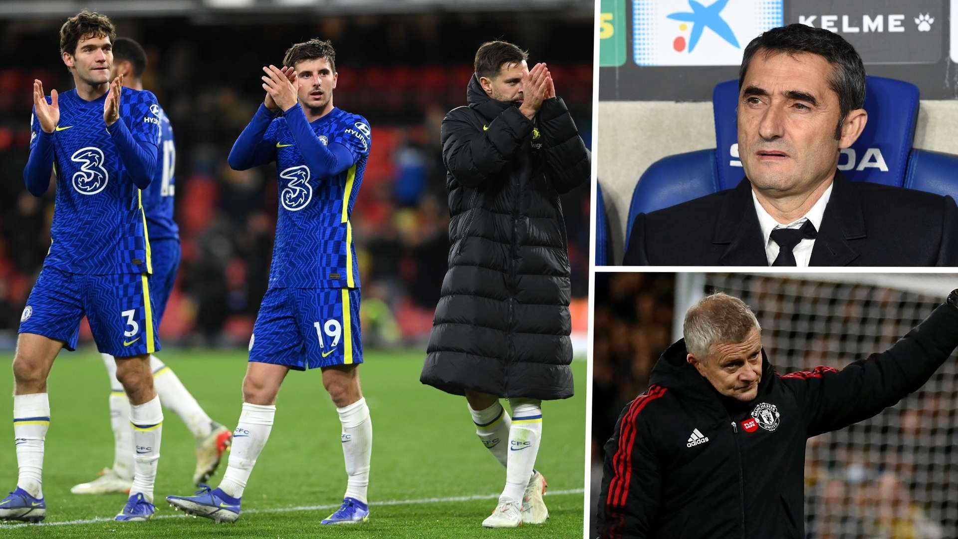 Chelsea, Valverde, Solskjaer