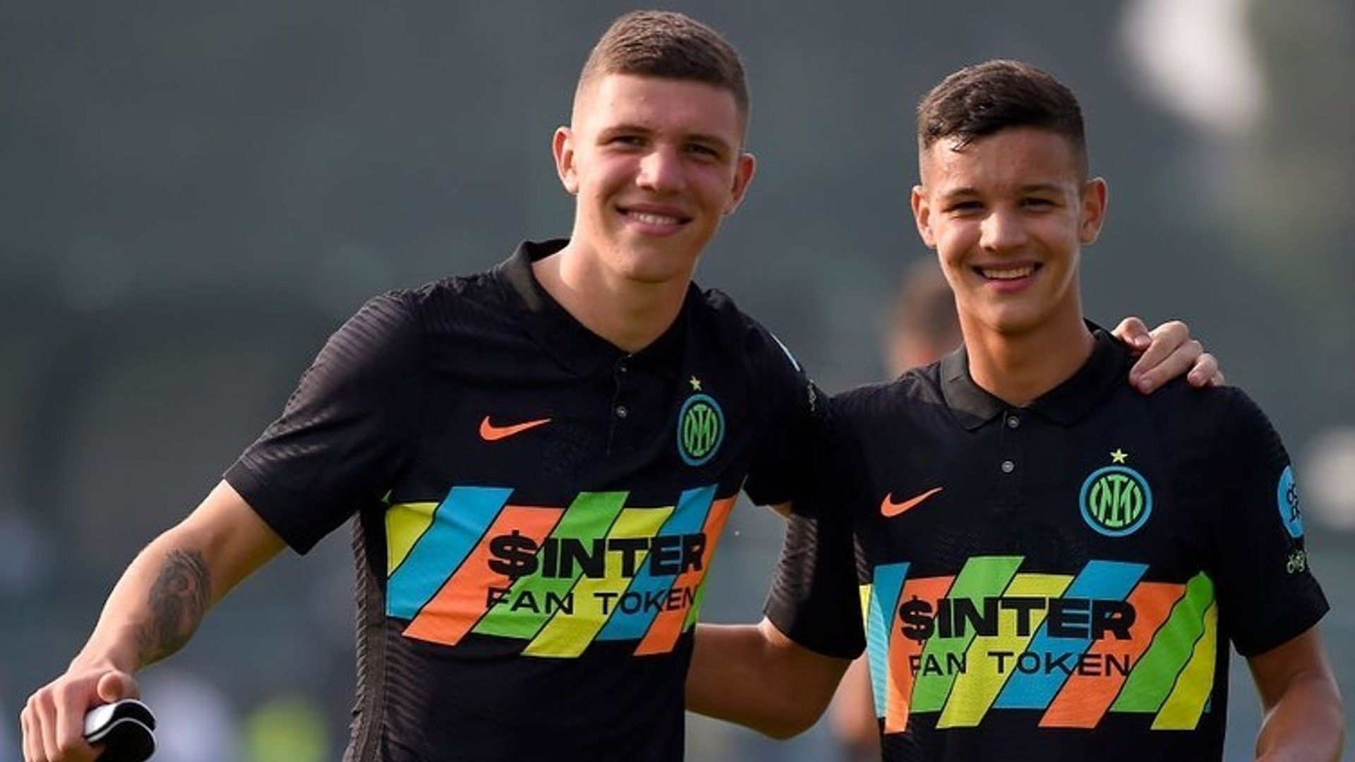 Franco y Valentin Carboni Inter 2021
