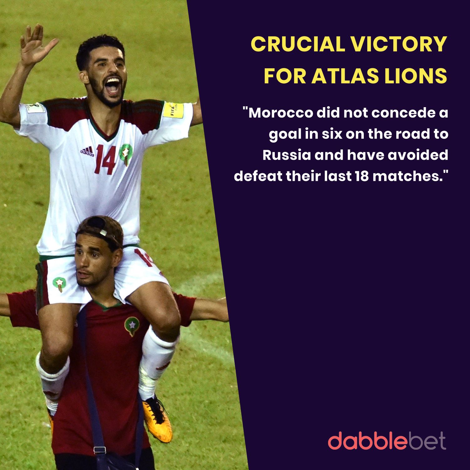 Morocco Iran graphic