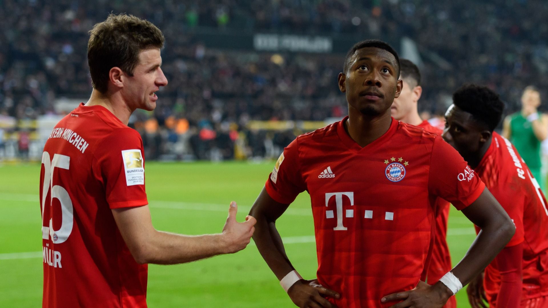 Thomas Muller and David Alaba