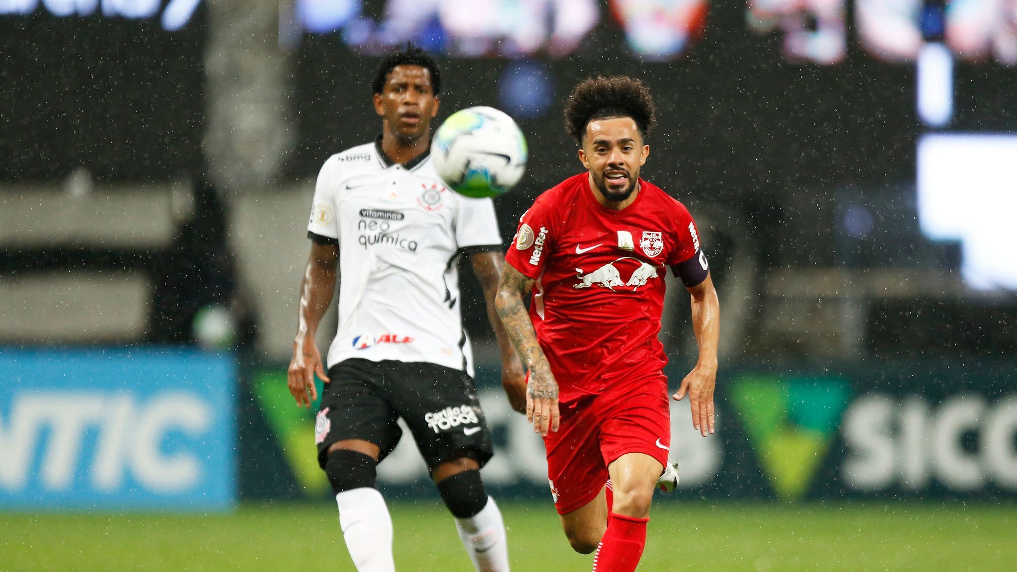 Claudinho e Gil - Red Bull Bragantino 2 x 0 Corinthians Brasileirão 2020