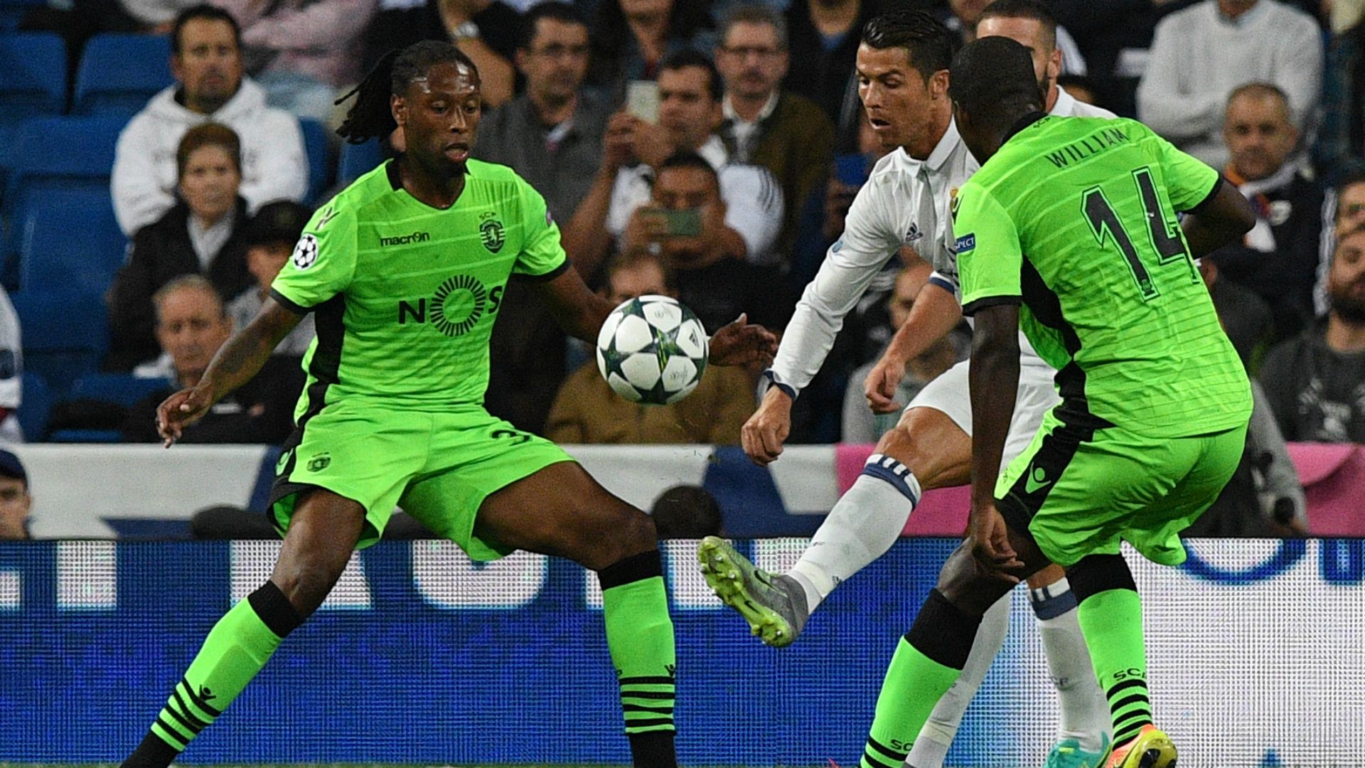 Cristiano Ronaldo Ruben Semedo Real Madrid Sporting CP 14092016