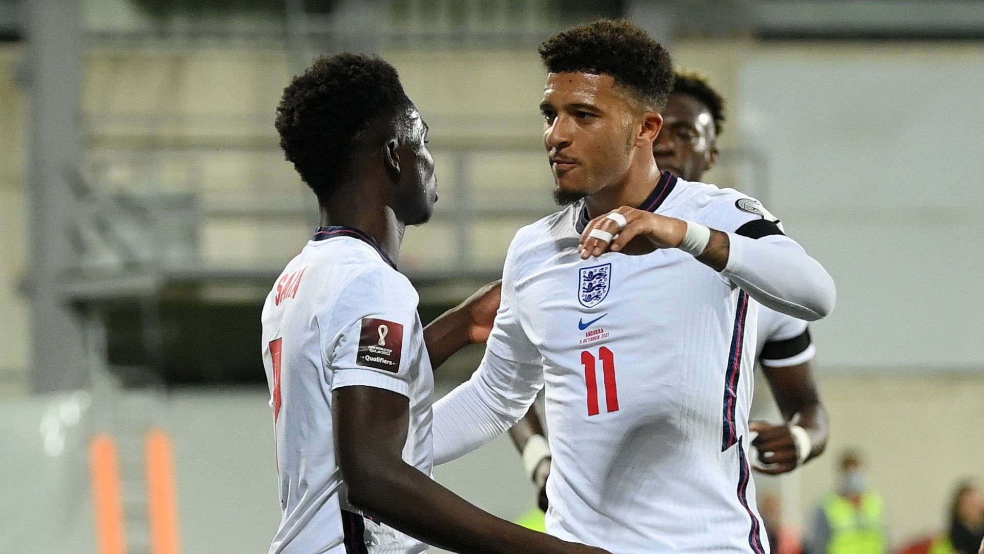 Bukayo Saka Jadon Sancho England