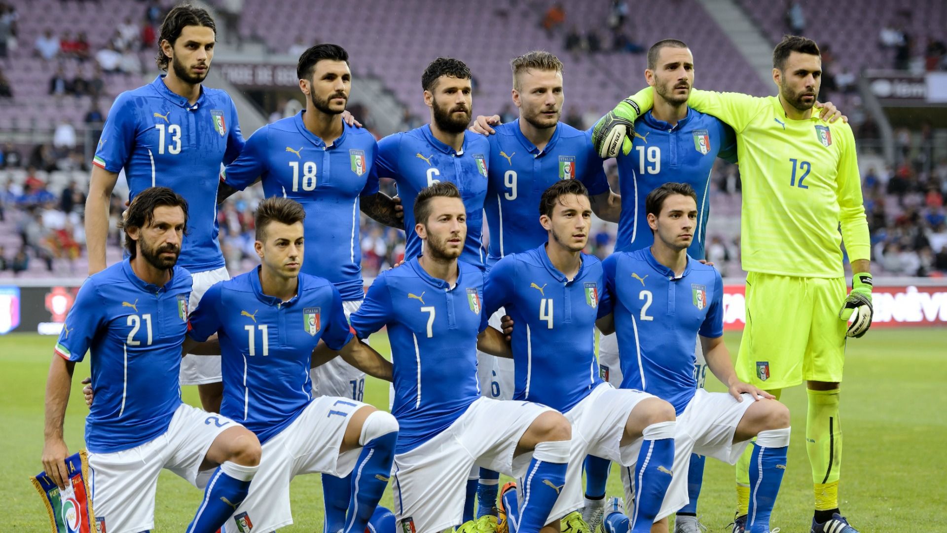 Italy squad Italy Portugal Friendly Match 16062015
