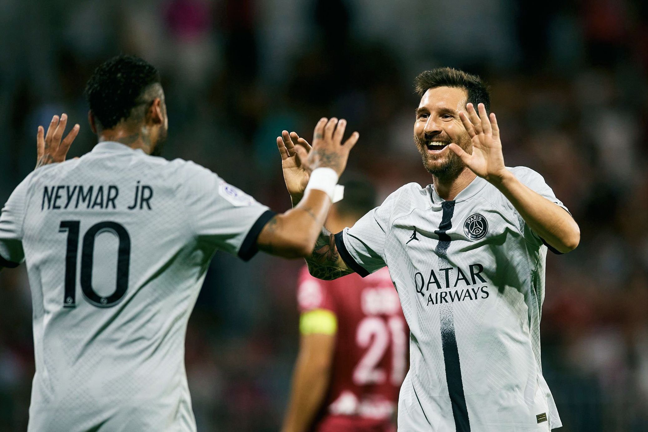 messi neymar psg clermont ligue 1 2022